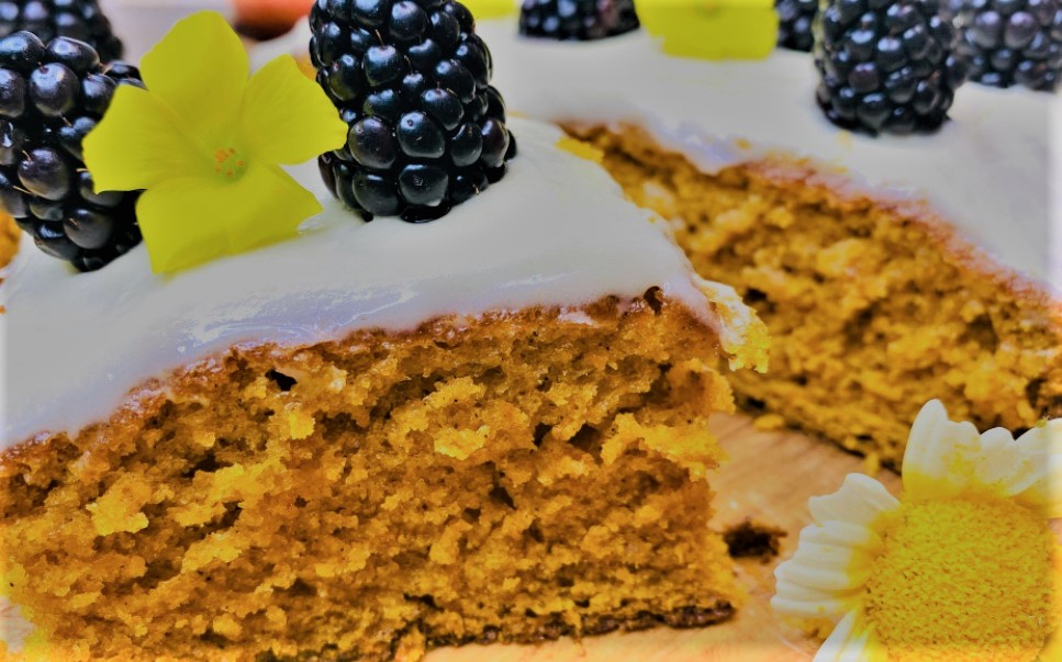 Al momento stai visualizzando Torta di zucca con formaggio cremoso